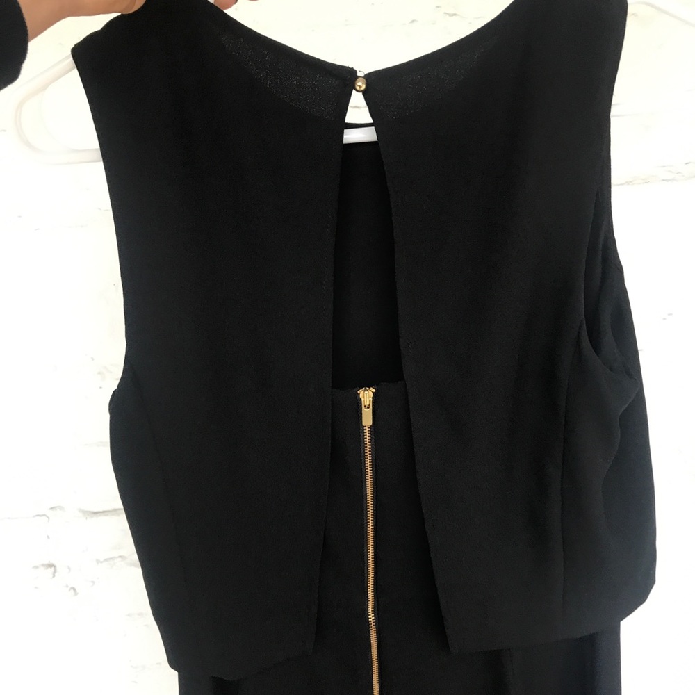 Banana Republic Sleeveless Dress - Black